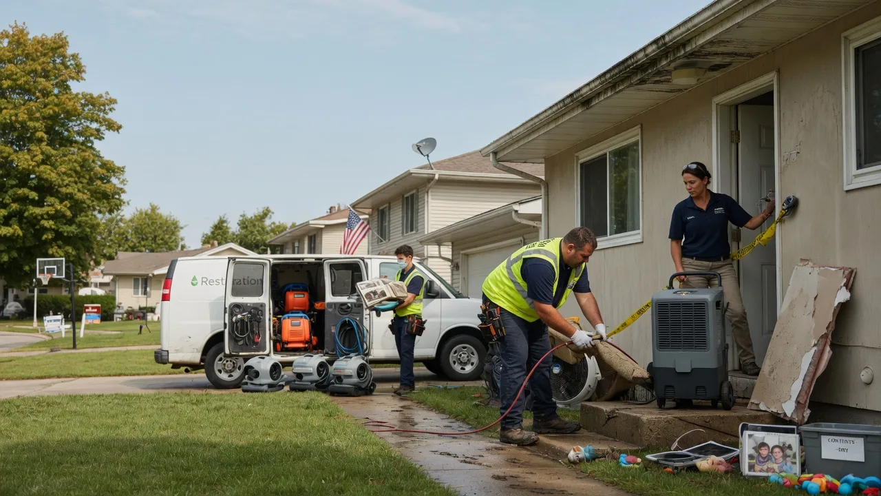 Water Damage Restoration in Roulette, PA near me